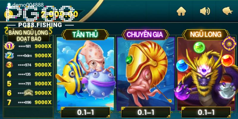 Top game bắn cá hấp dẫn tại PG88 Bao Chuan Fishing