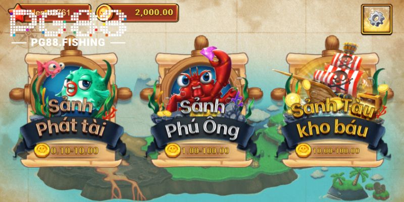 Top game bắn cá hấp dẫn tại PG88 Bắn cá Ngũ Long