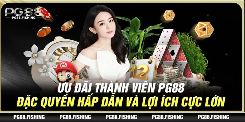 Ưu đãi lớn dành cho thành viên mới PG88 